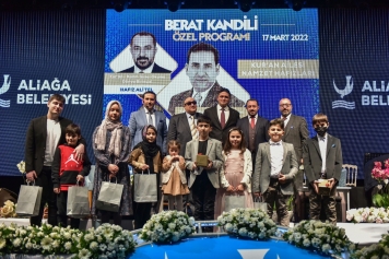 Ramazanın Müjdecisi Berat Kandili Aliağa’da İdrak Edildi  Galeri