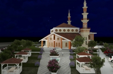 Aliağa Sanayi Sitesine Yeni Cami Projesi   Galeri