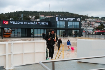 Aliağa’da Tarihi Gün: Aliaport Deniz Yolcu İskelesi’nde İlk Sefer Yapıldı Galeri