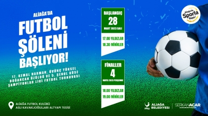 Aliağa’da Futbol Şöleni Başlıyor Galeri