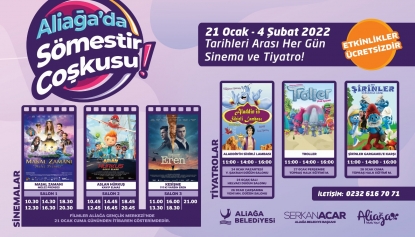 Aliağa Gençlik Merkezi’nde Ücretsiz Sinema Günleri Başladı Galeri