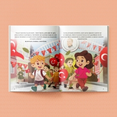 Aliağa Belediyesi’nden Çocuklara 23 Nisan Armağanı “Ali ve Ece – Yaşasın 23 Nisan” Yayımlandı Galeri