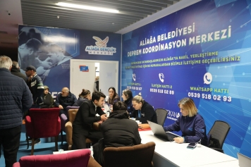 Aliağa Belediyesi Depremzedeler İçin Koordinasyon Merkezi Kurdu Galeri