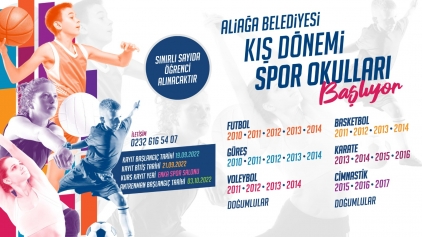 Aliağa Belediyesi Kış Spor Okulları Başlıyor Galeri
