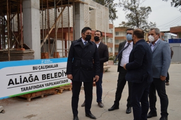 Aliağa Devlet Hastanesi Ek Acil Binası Hızla Yükseliyor Galeri