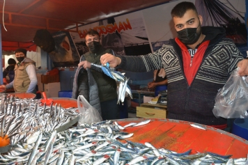 Aliağa Pazarında Balık Çeşitleri Tezgahları Süslüyor Galeri