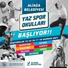 Aliağa Belediyesi Yaz Spor Okulları Açılıyor Galeri