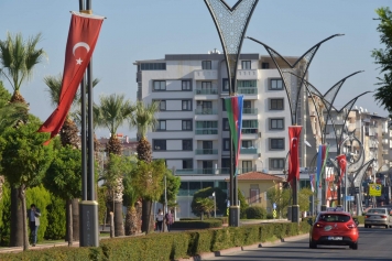 Aliağa'dan Azerbaycan'a Bayraklı Destek Galeri