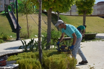 Parklar Ve Okul Bahçelerinin Bakımı Tamam Galeri