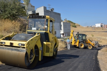 Yeni Mahalle’de Sıcak Asfalt Serimi Devam Ediyor  Galeri