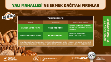 Hafta Sonu Tüm Mahallelerde Ekmek Satışı Yapılacak Galeri