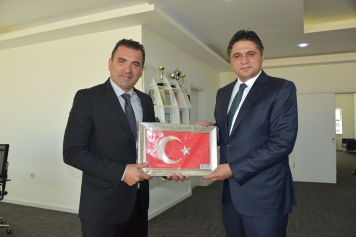 Başkan Acar, Emniyet Müdürü Mehmet Balıkçıoğlu’nu Kabul Etti Galeri