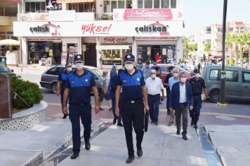 Aliağa’da Koronavirüs Denetimleri Devam Ediyor Galeri