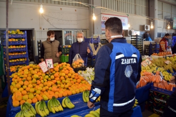 Aliağa’da Denetimler Sıklaştı, Maskesiz Girişlere İzin Yok Galeri