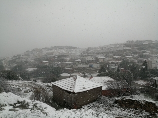 Aliağa’da Kar Manzaraları Galeri