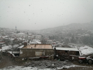 Aliağa’da Kar Manzaraları Galeri