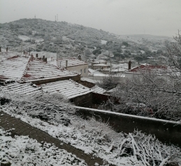 Aliağa’da Kar Manzaraları Galeri