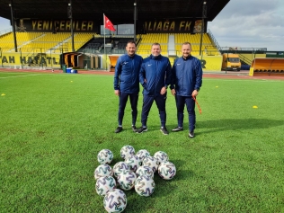 Aliağaspor FK, Bölmespor Maçının Hazırlıklarını Tamamladı Galeri