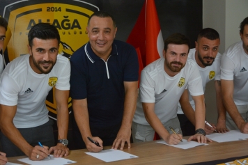 Aliağaspor FK, Transfer Dönemine Hızlı Girdi Galeri