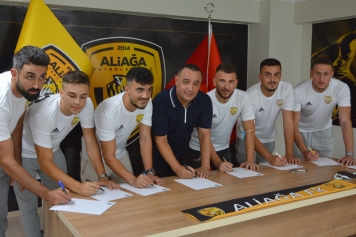 Aliağaspor FK, Transfer Dönemine Hızlı Girdi Galeri