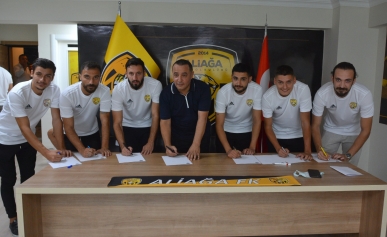 Aliağaspor FK, Transfer Dönemine Hızlı Girdi Galeri