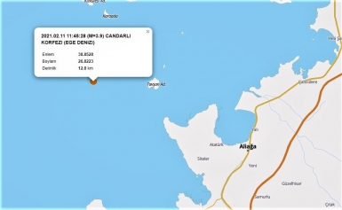 Çandarlı Körfezi’nde Deprem Galeri