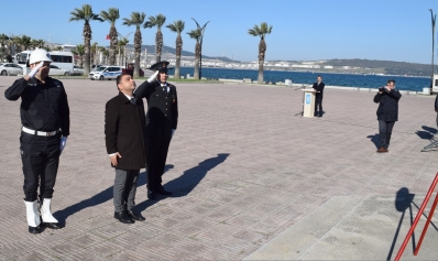  ÇANAKKALE ŞEHİTLERİ ALİAĞA’DA ANILDI Galeri