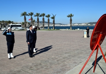  ÇANAKKALE ŞEHİTLERİ ALİAĞA’DA ANILDI Galeri