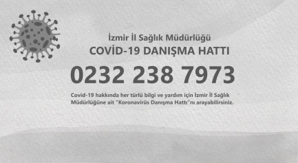 izmir il saglik mudurlugu nden covid 19 danisma hatti aliaga belediyesi