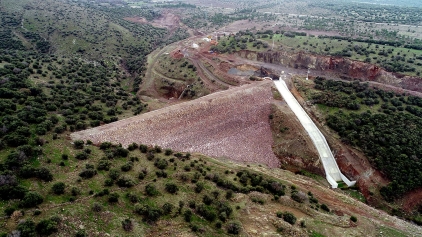 Kalabak Barajı’nda Gövde Dolgusu Tamamlandı Galeri