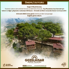 Güzelhisar Sosyal Tesislerinde 10 günlük Kış Molası Galeri