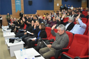 Aliağa Belediyesi Ocak Ayı Olağan Meclisi Toplandı. Galeri