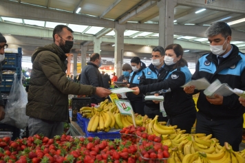 Aliağa Pazarlarında Düzenleme ve Denetimler Devam Ediyor Galeri