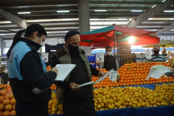 Aliağa Pazarlarında Düzenleme ve Denetimler Devam Ediyor Galeri