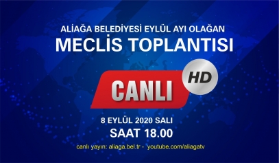 Aliağa Belediye Meclisi Toplanıyor. Aliağa TV’den canlı yayın Galeri