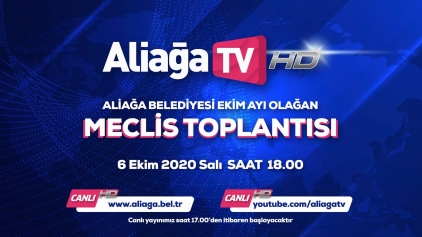 Aliağa Belediye Meclisi Toplanıyor. Aliağa TV’den canlı yayın Galeri