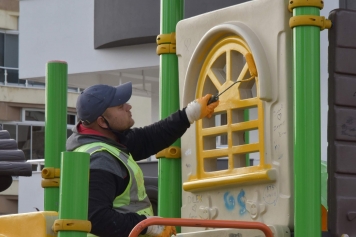 Park ve Bahçeler Müdürlüğü Ekipleri Aliağa’nın  Her Yerinde Galeri