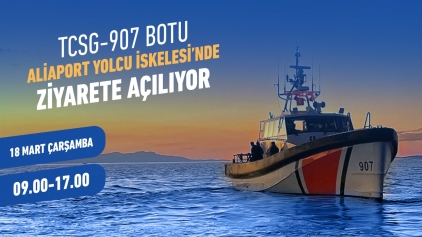 Sahil Güvenlik Botu TCSG-907 Aliağa’da Ziyarete Açılıyor Galeri