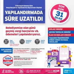 Yapılandırmada Başvuru ve Ödeme Süresi Uzatıldı Galeri